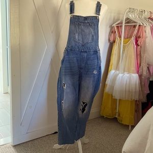 Denim overalls, H&M, size 10
